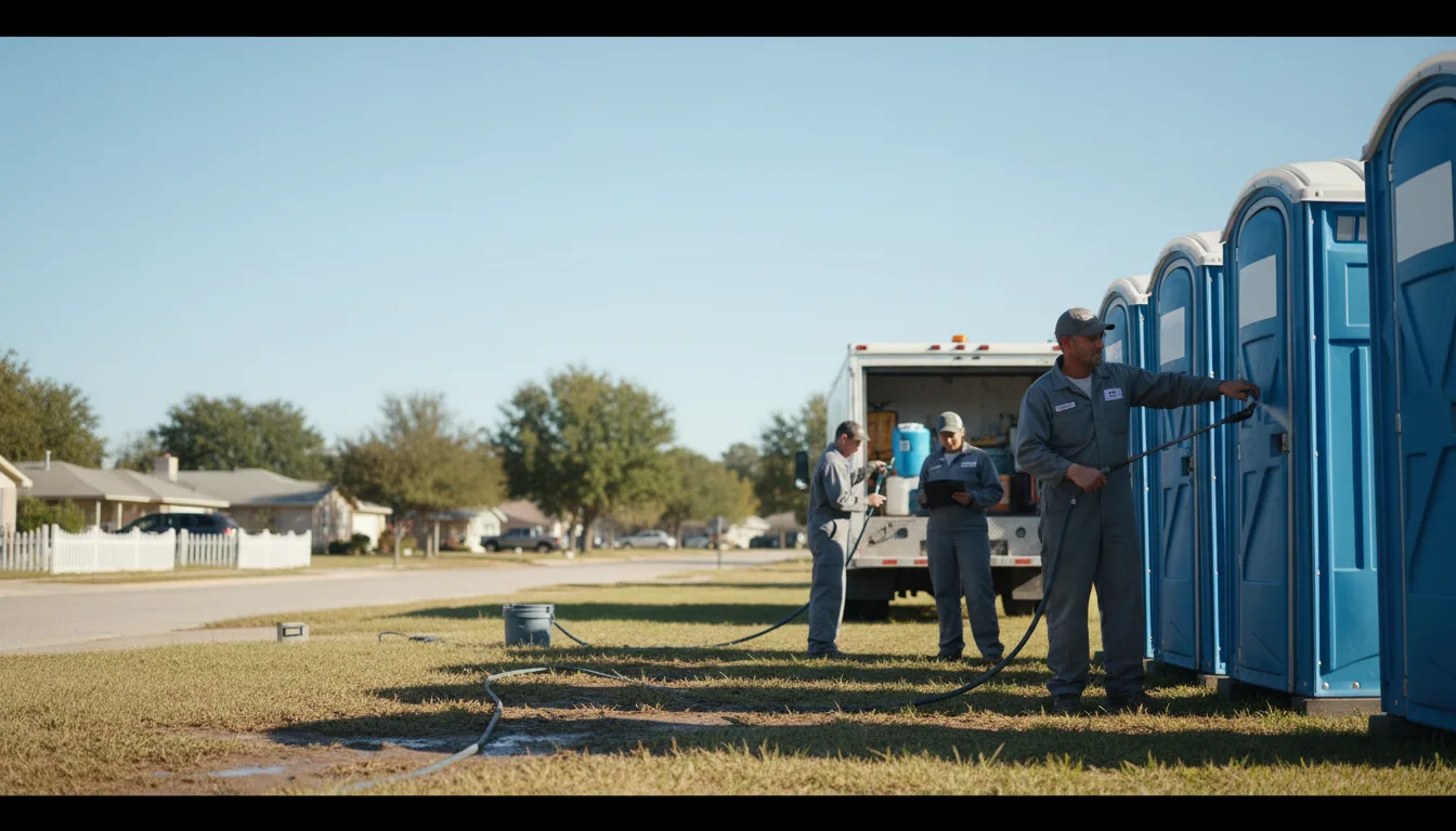 Long-Term Portable Toilet Rental in Ringling, OK near me